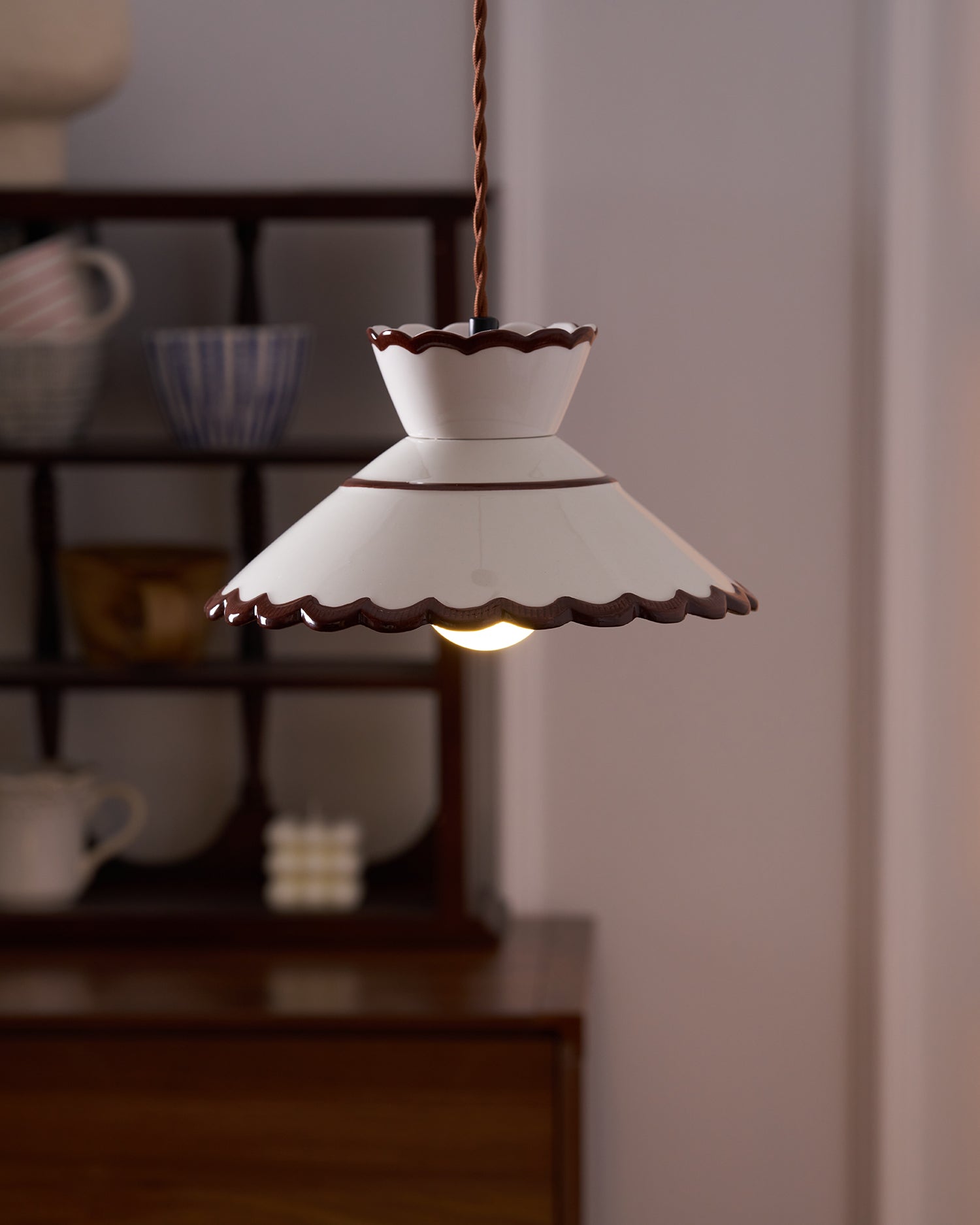 Lampada a sospensione vintage Belenori
