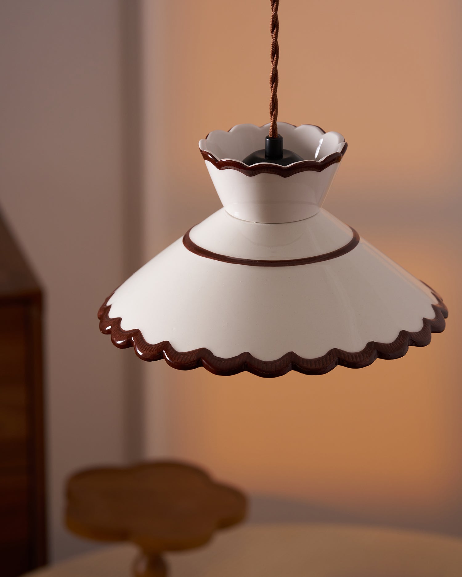 Lampada a sospensione vintage Belenori