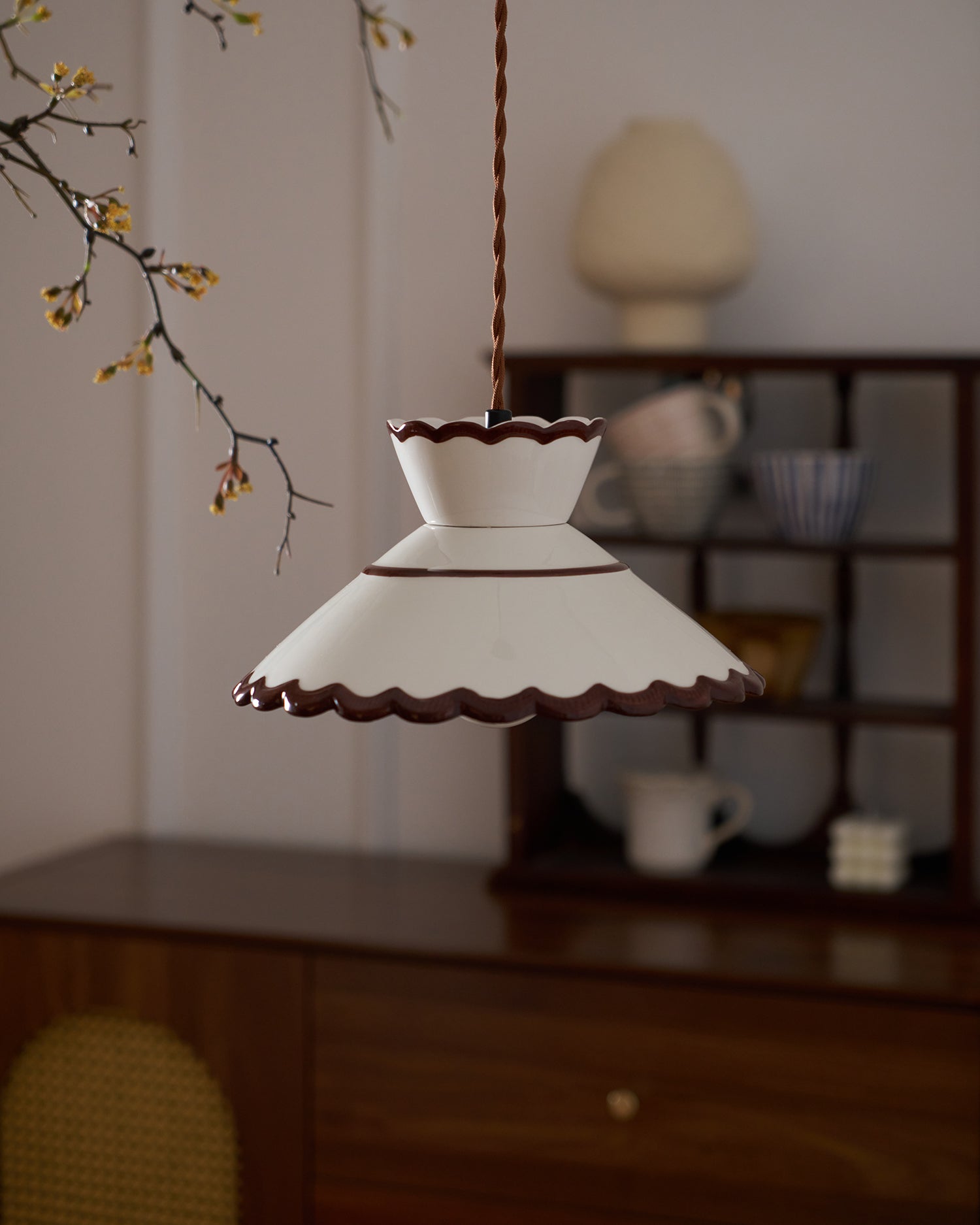 Lampada a sospensione vintage Belenori