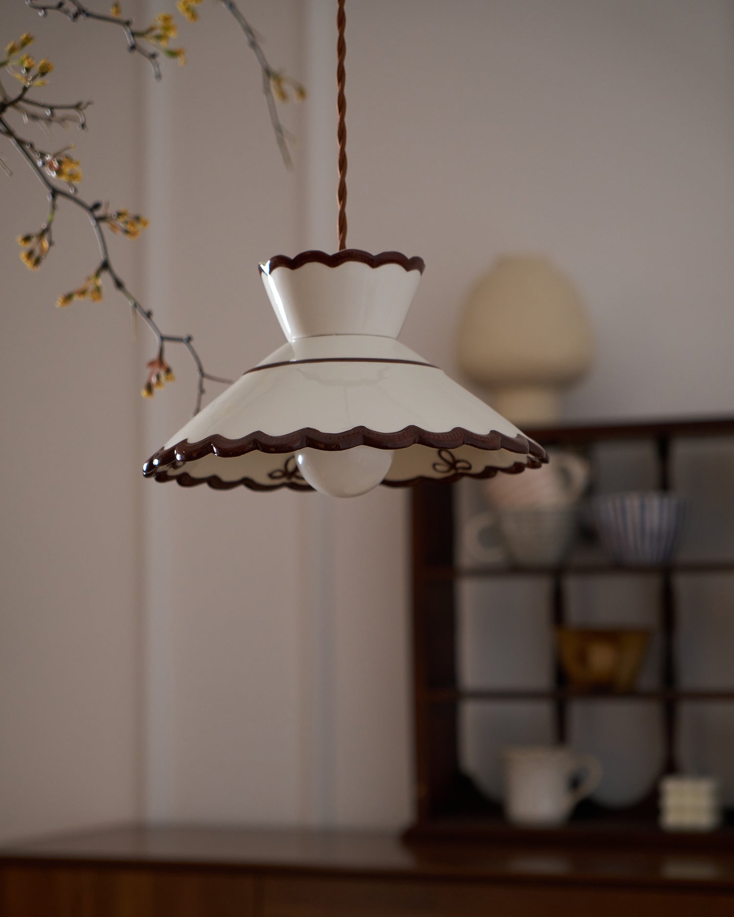 Lampada a sospensione vintage Belenori