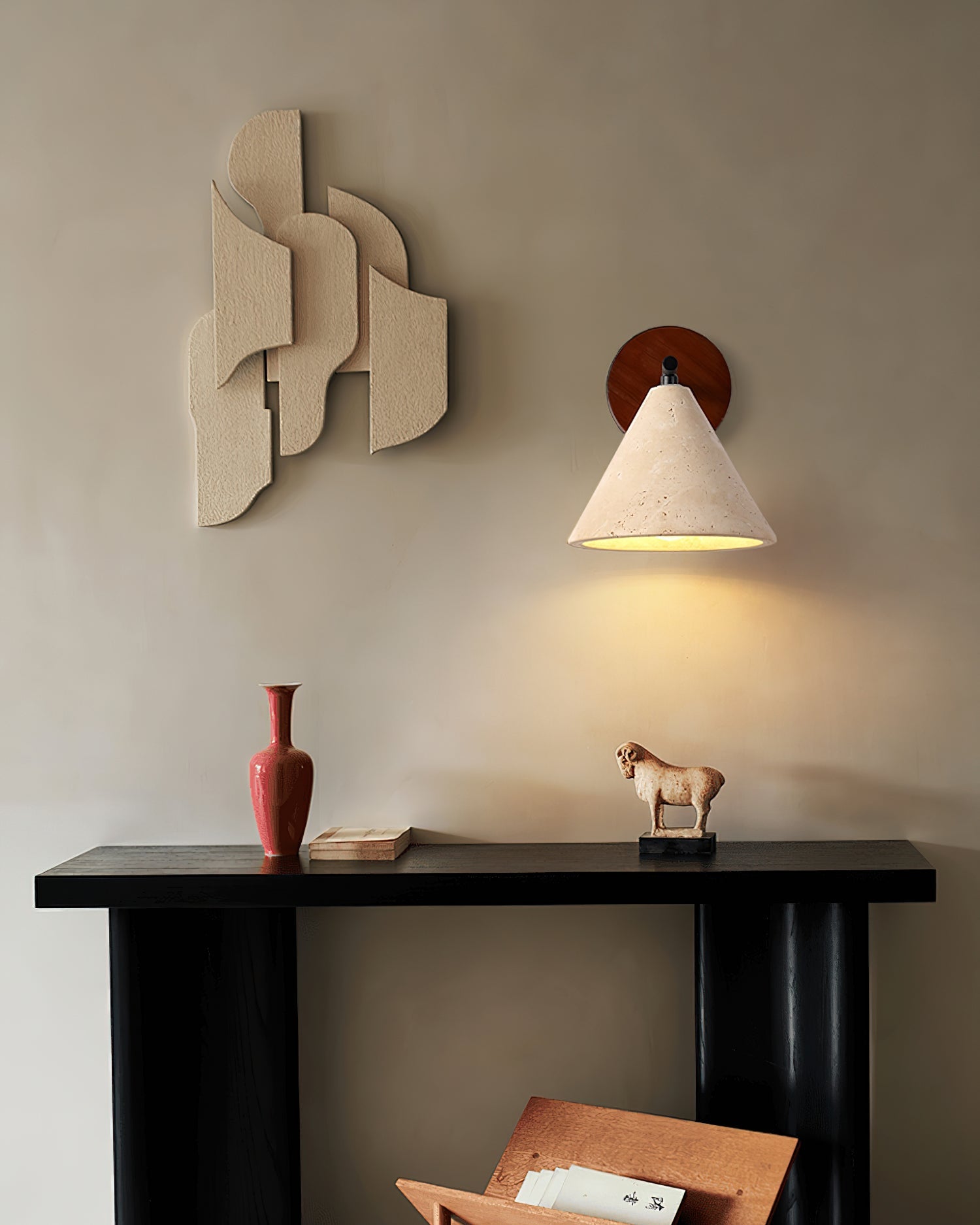 Applique da parete conica Braessi