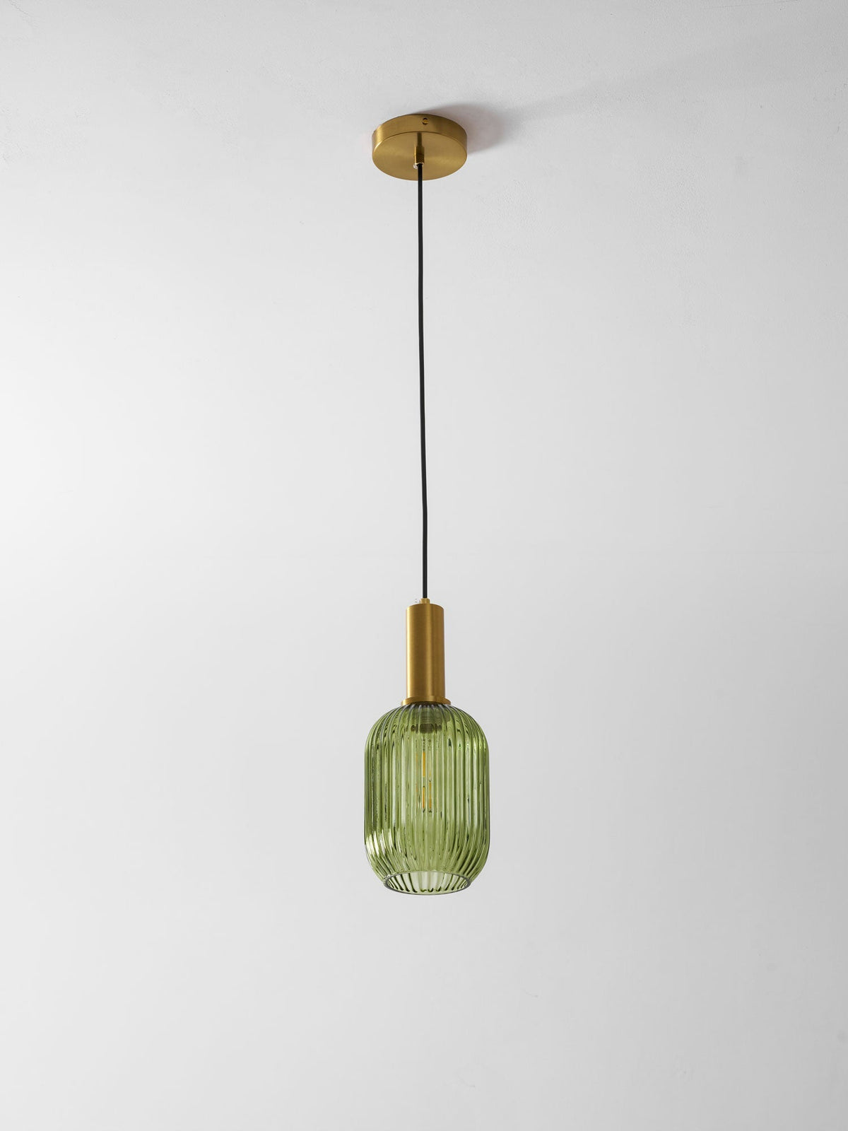Lampada a sospensione scanalata Raettama