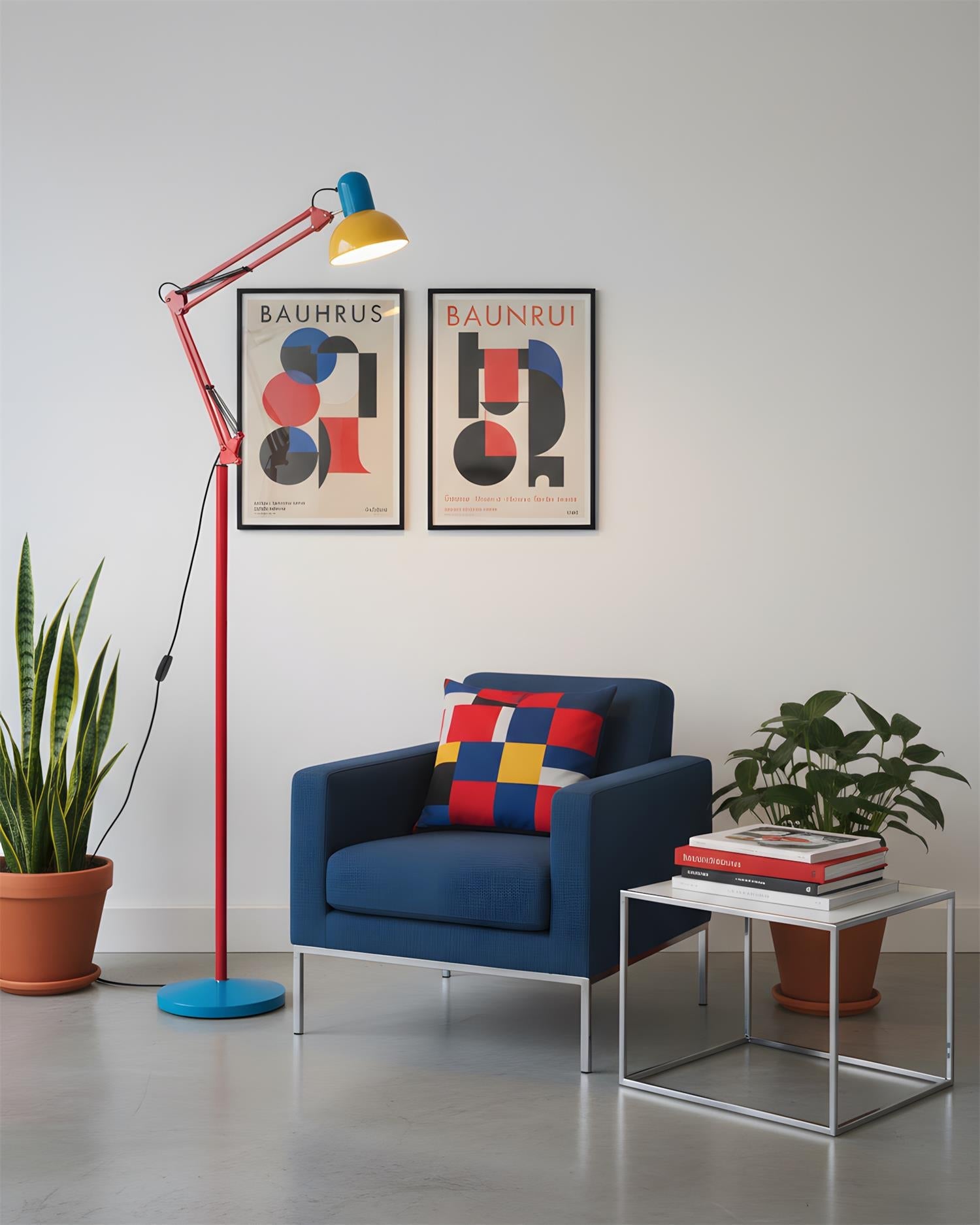 Lampada da terra Nerluna