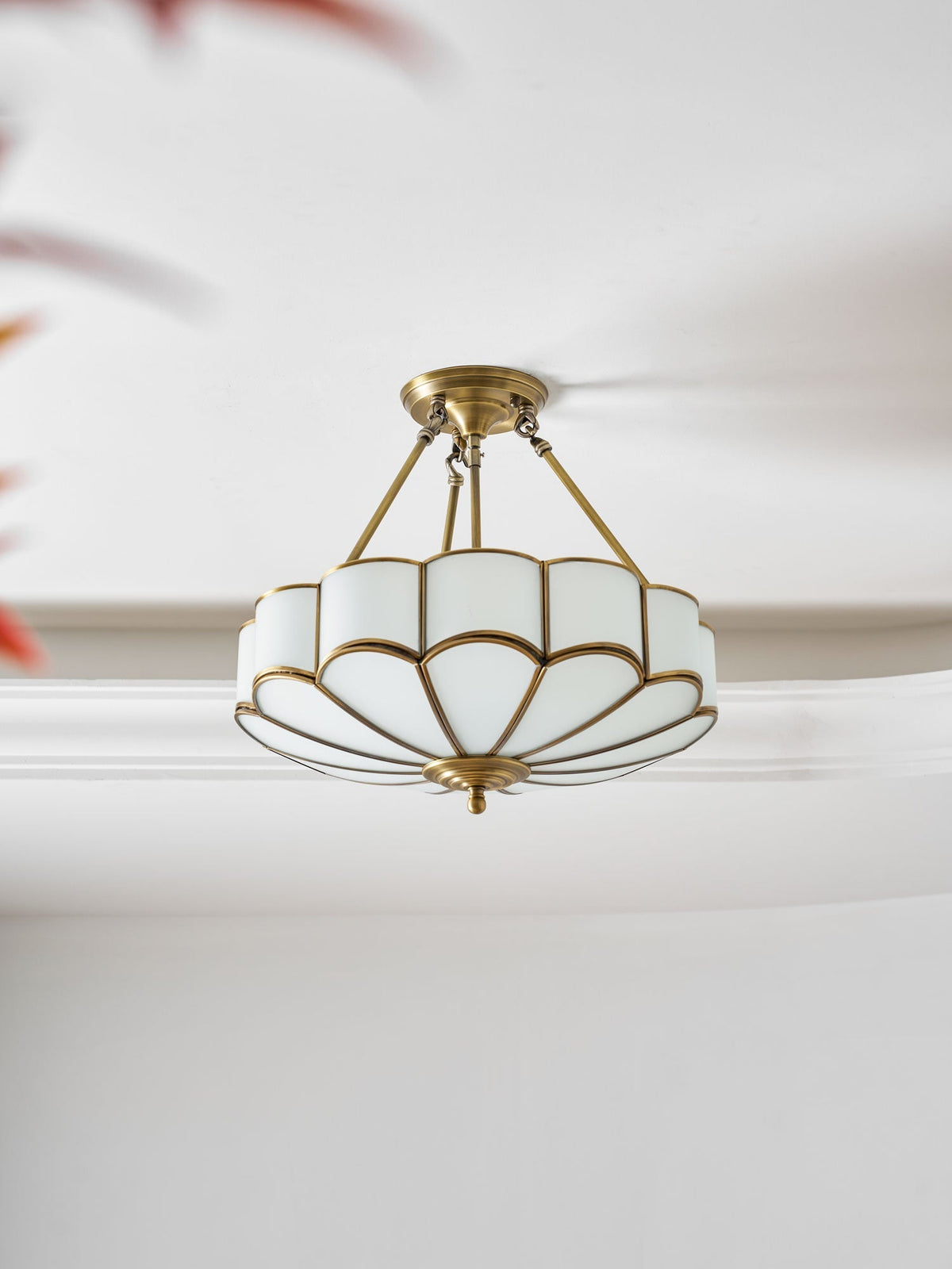 Flower Shape Glass Ceiling Light – detail 19