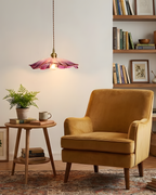 Lampada a sospensione floreale Mirarni