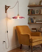 Lampada a sospensione floreale Mirarni