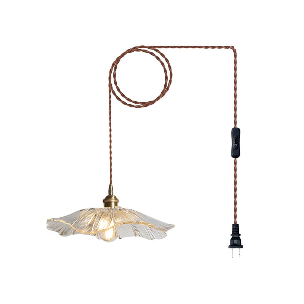 Lampada a sospensione floreale Mirarni