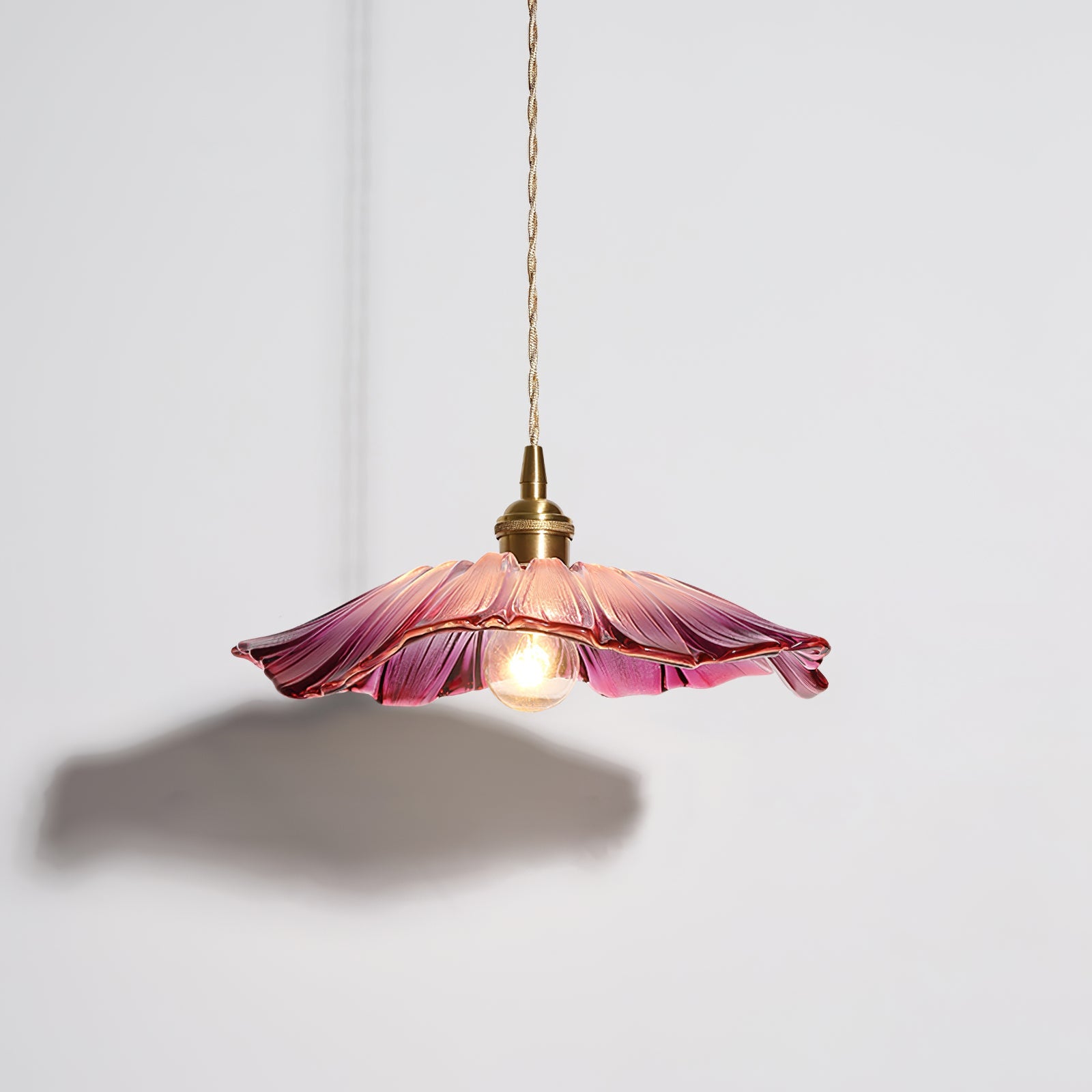 Lampada a sospensione floreale Mirarni