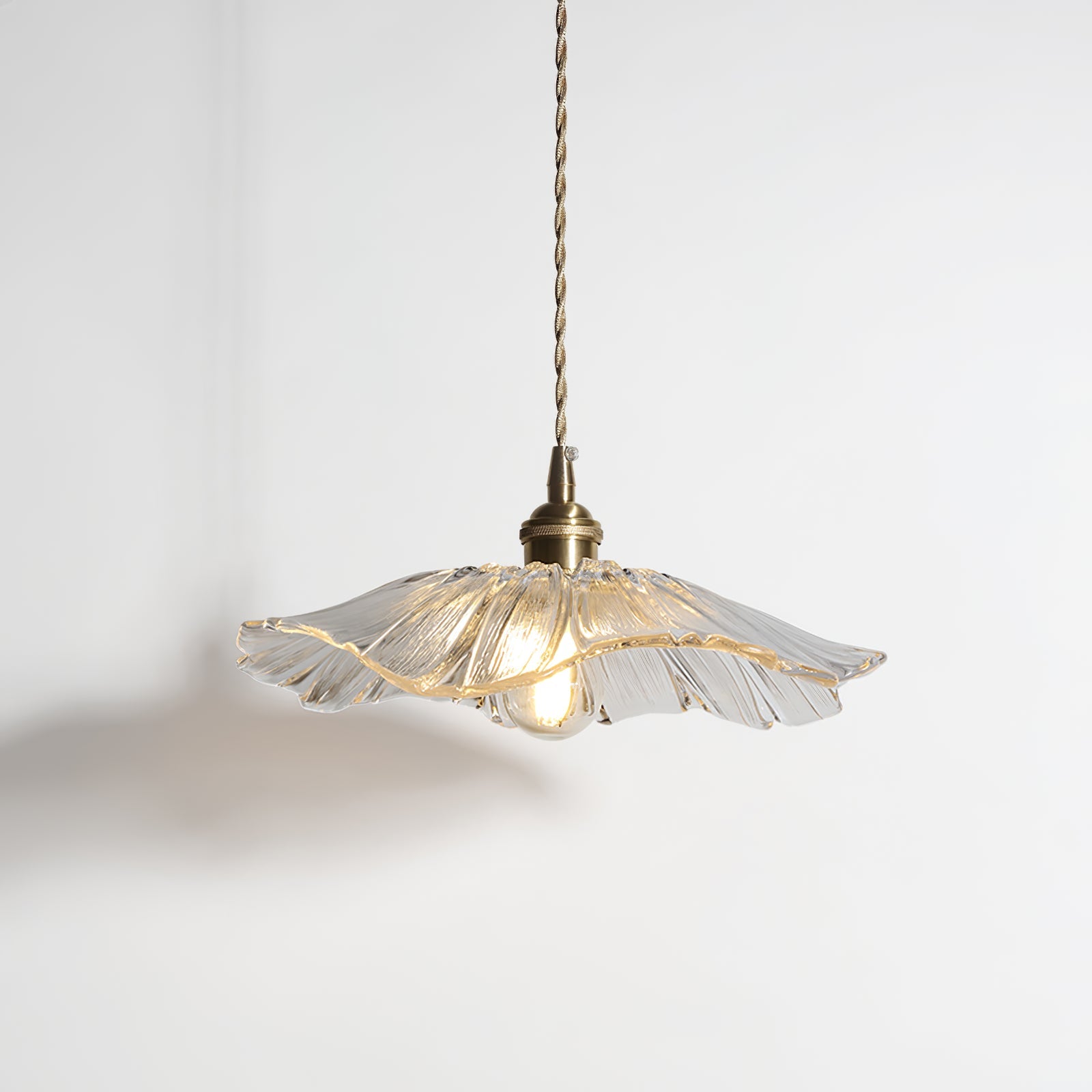 Lampada a sospensione floreale Mirarni