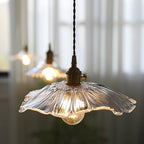 Lampada a sospensione floreale Mirarni