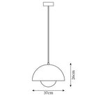 Lampada a sospensione Cellumime