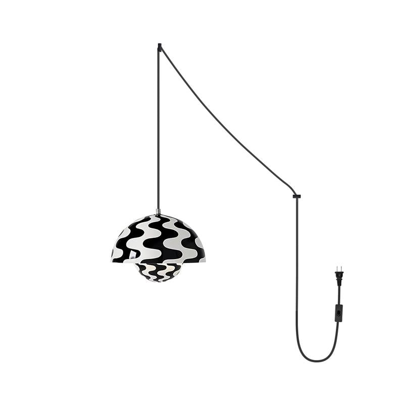 Lampada a sospensione con spina Nelelella