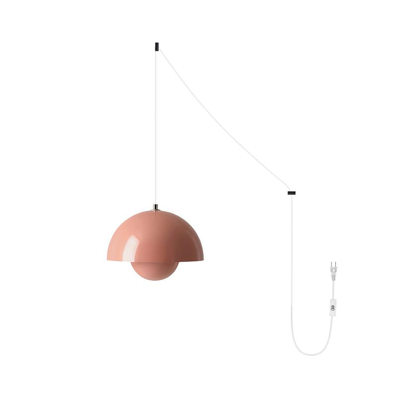 Lampada a sospensione con spina Nelelella