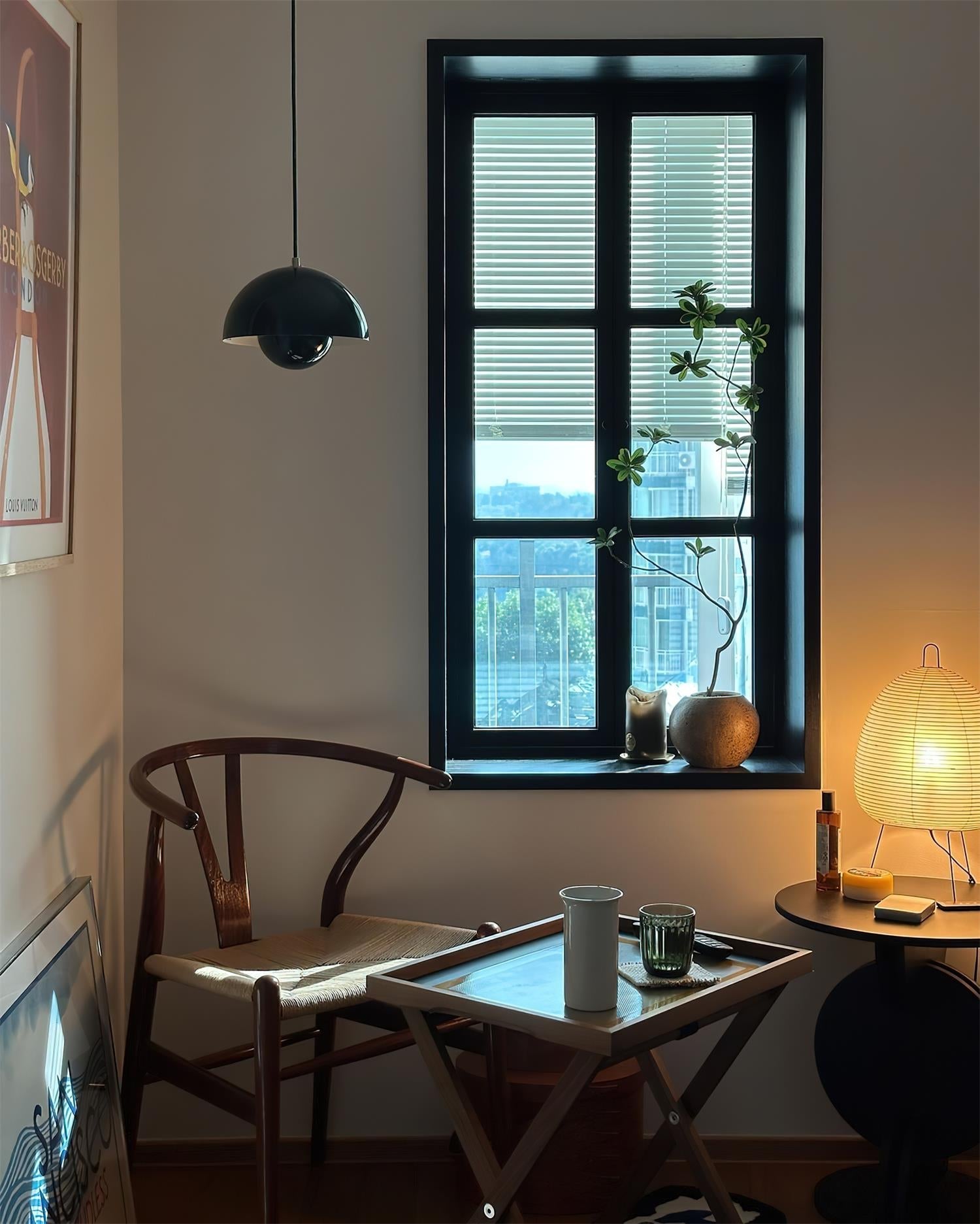 Lampada a sospensione con spina Nelelella