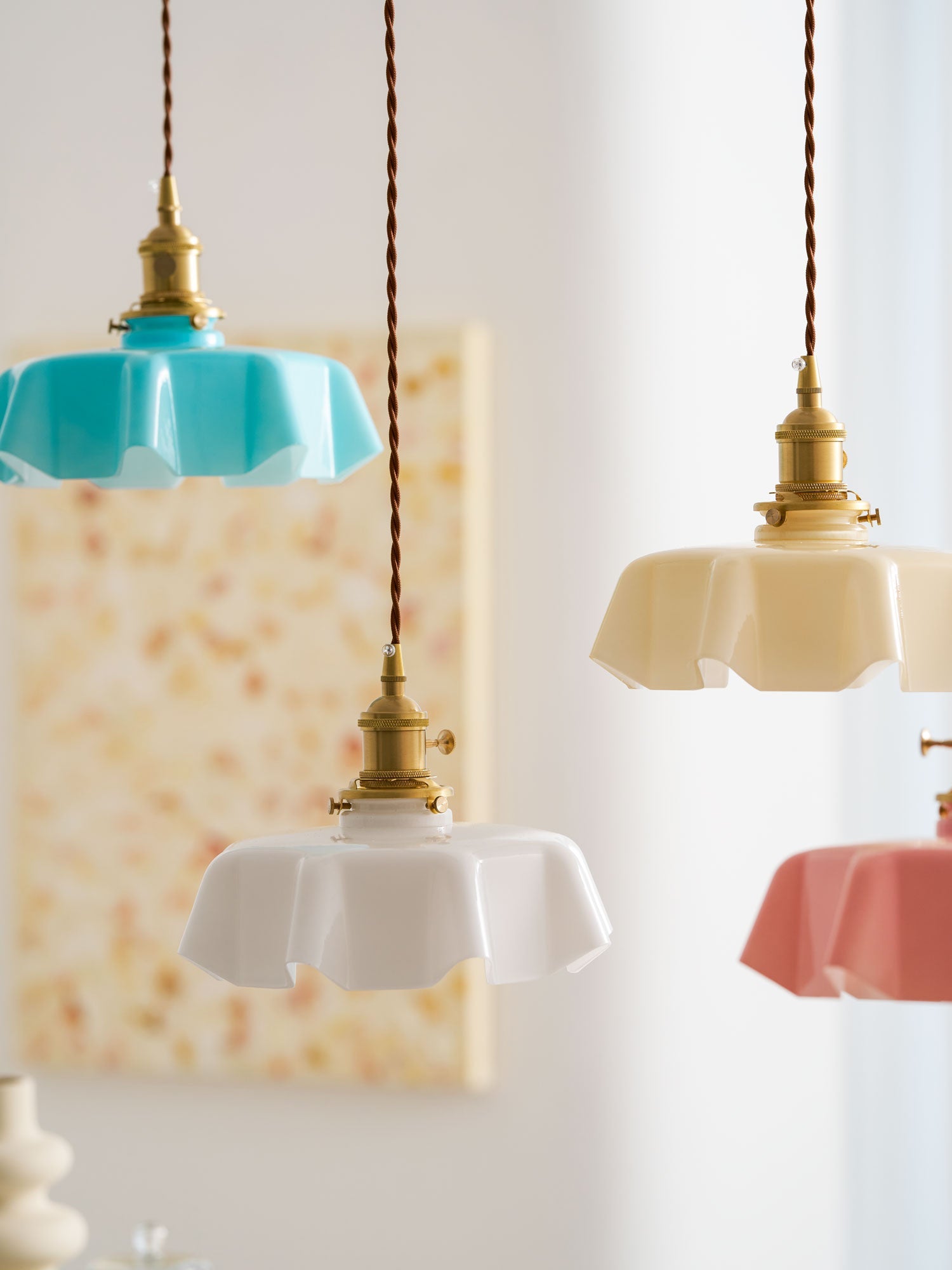 Lampada a sospensione vintage Ameliro