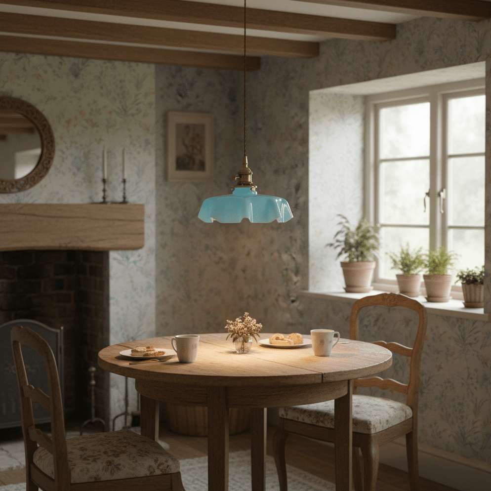 Lampada a sospensione vintage Ameliro