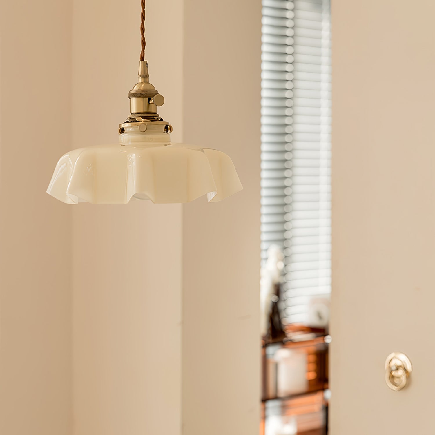 Lampada a sospensione vintage Ameliro