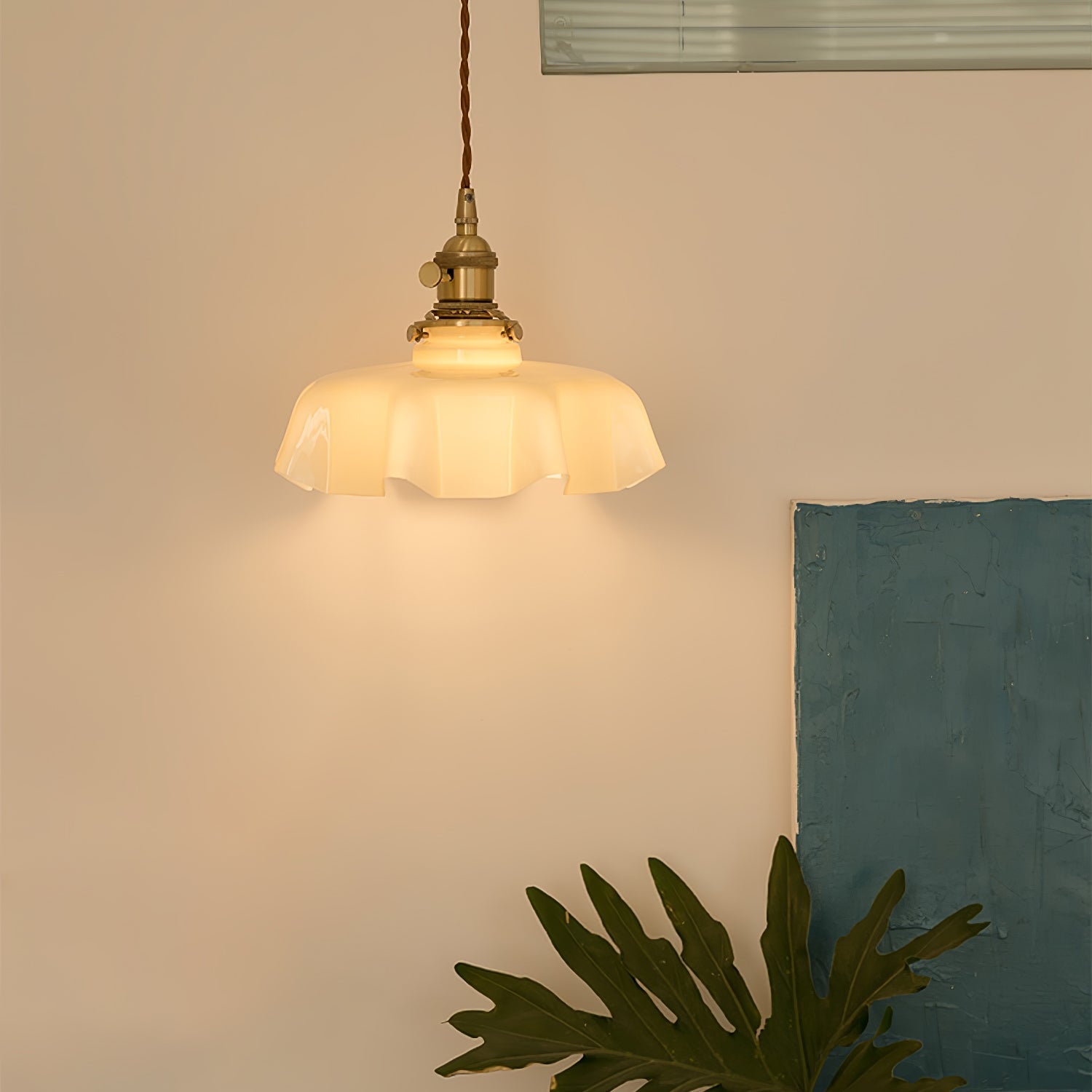 Lampada a sospensione vintage Ameliro