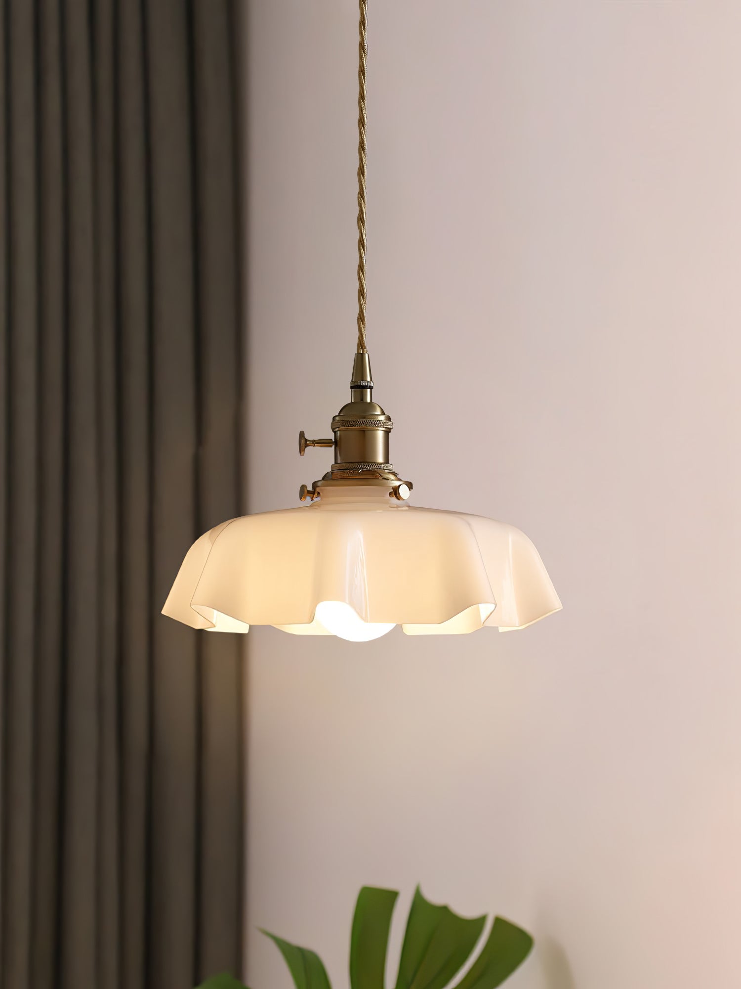 Lampada a sospensione vintage Ameliro