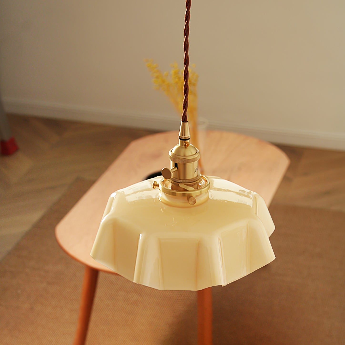 Lampada a sospensione vintage Ameliro