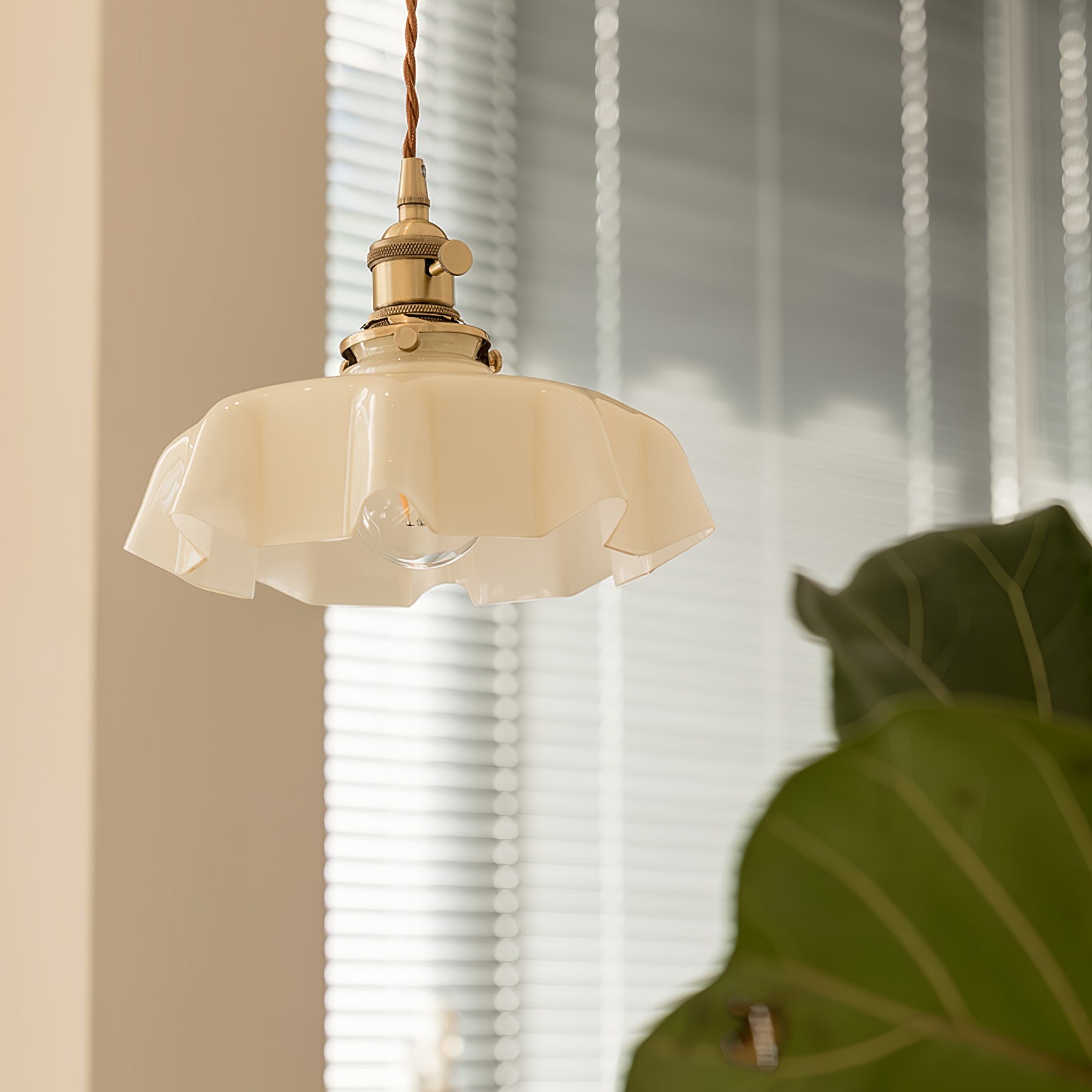 Lampada a sospensione vintage Ameliro