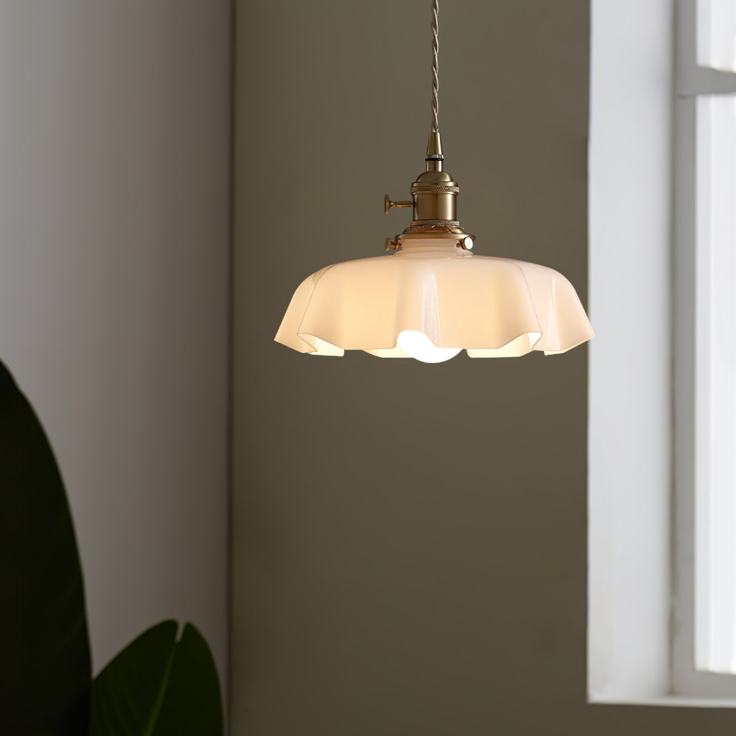Lampada a sospensione vintage Ameliro