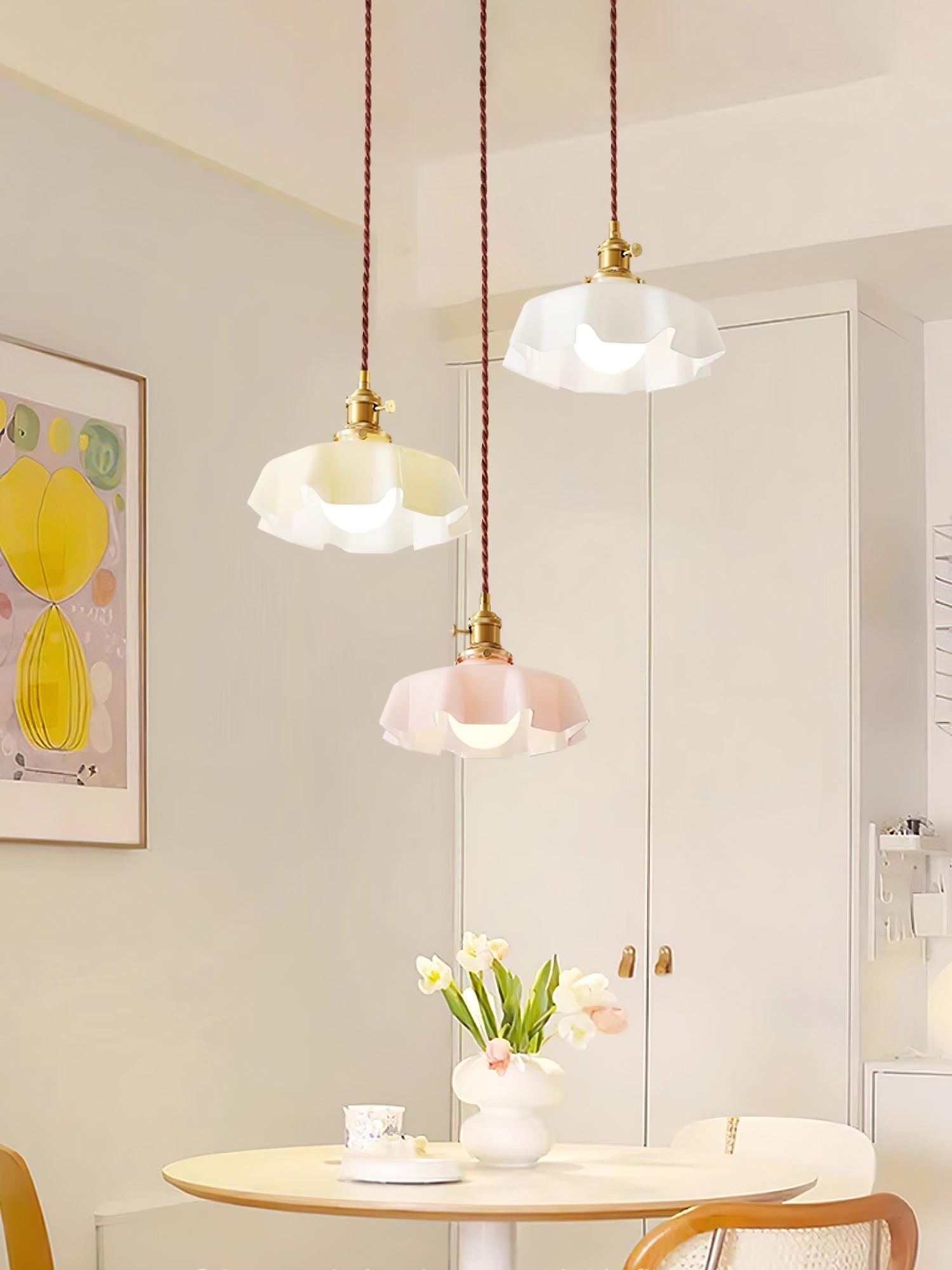 Lampada a sospensione vintage Ameliro