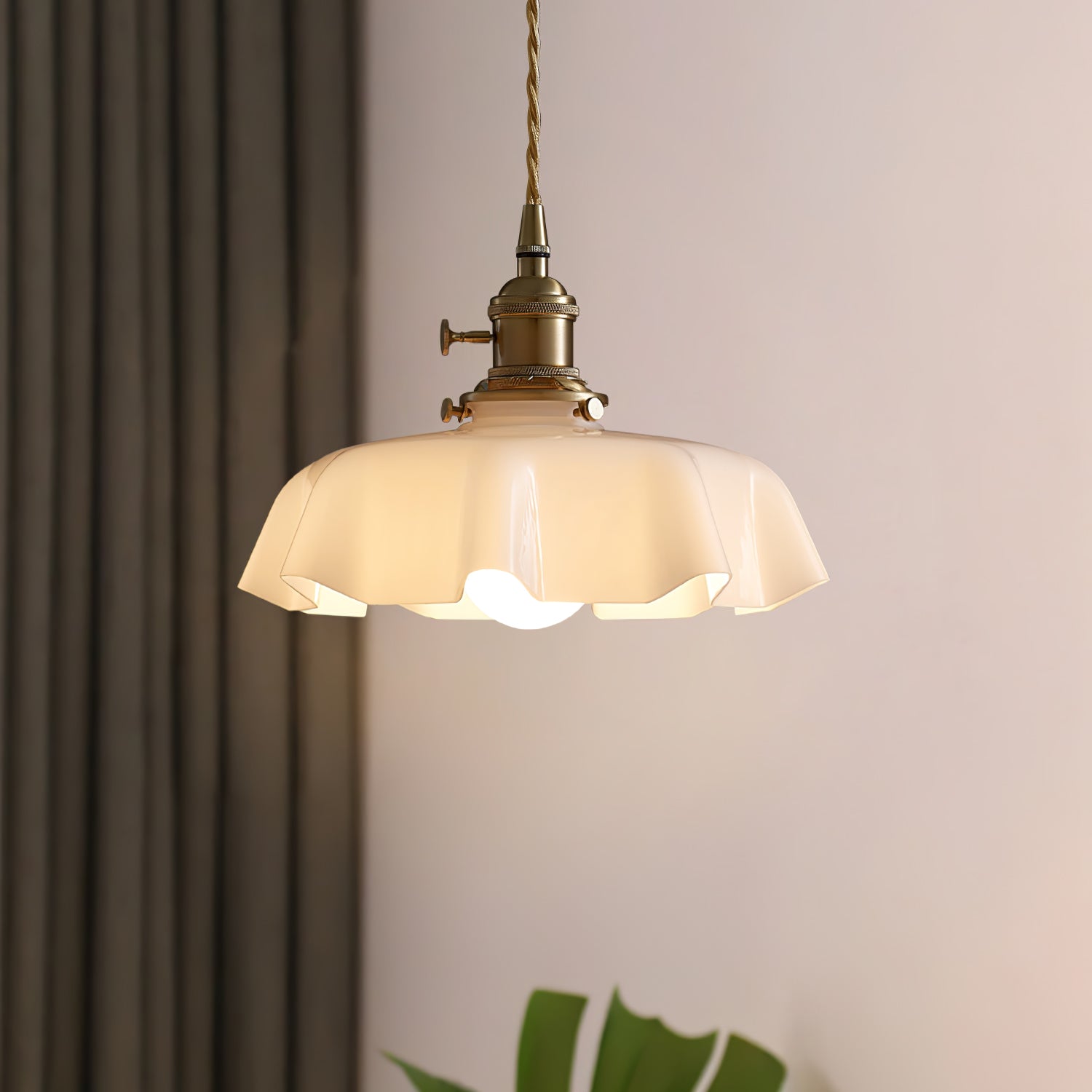 Lampada a sospensione vintage Ameliro
