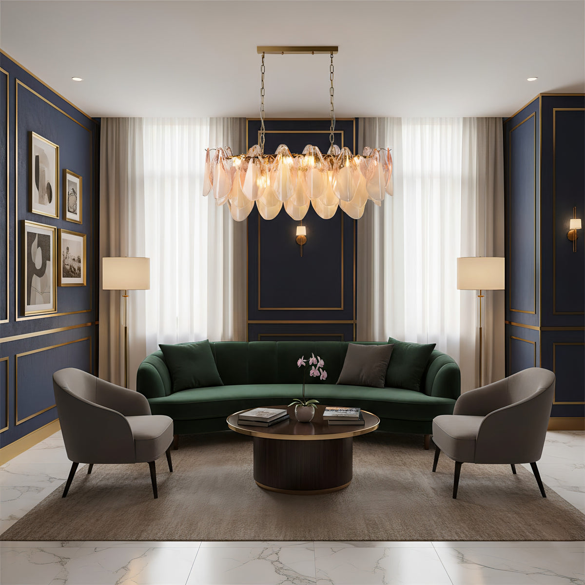 Lampadario moderno Salinetto