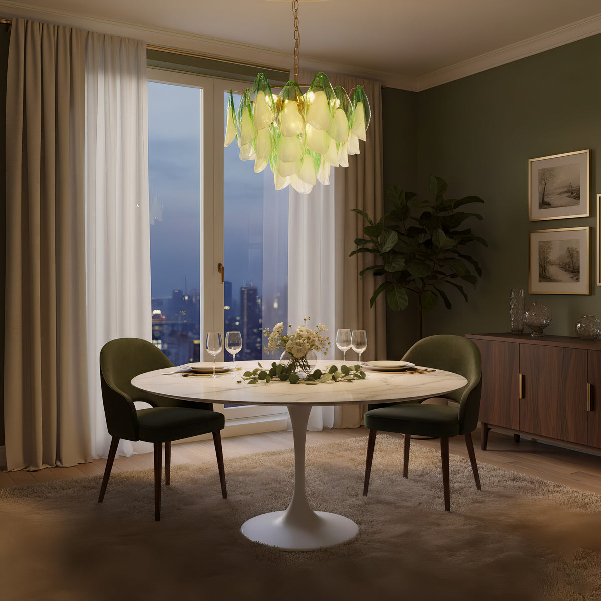 Lampadario moderno Salinetto