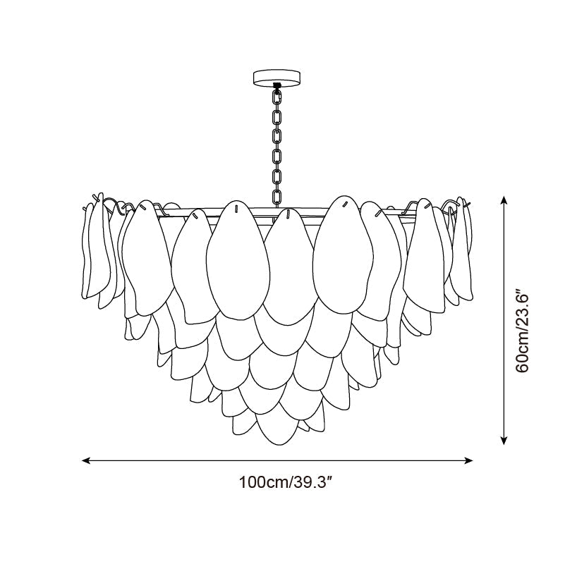 Lampadario moderno Salinetto