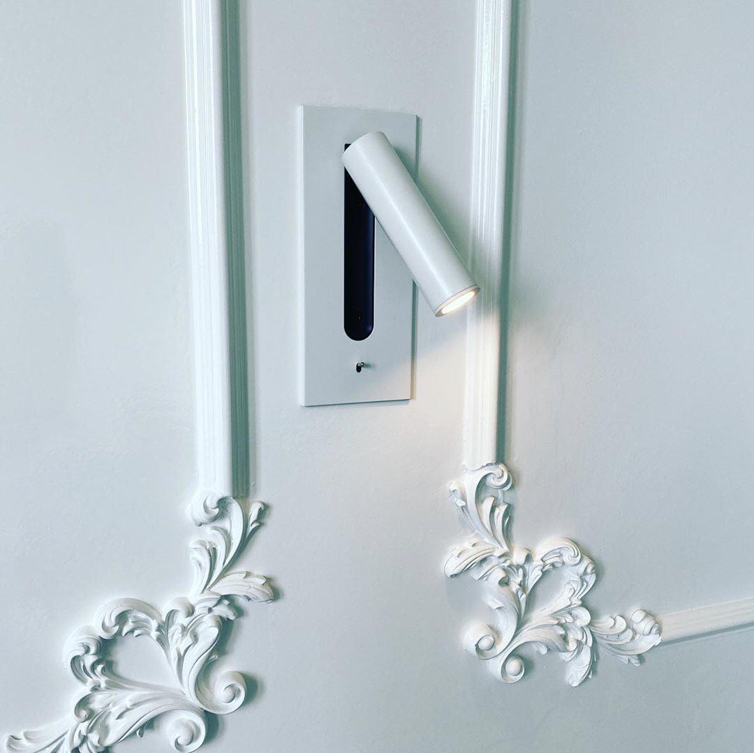Folded Back Bedside Wall Lamp – detail 5