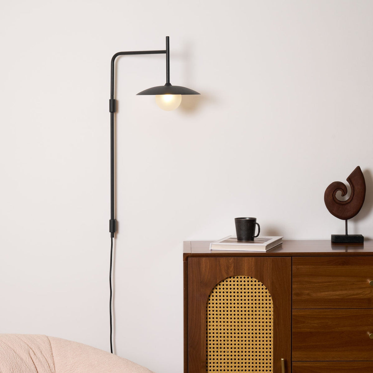 Gea Swing Arm Plug-in Wall Lamp – detail 4