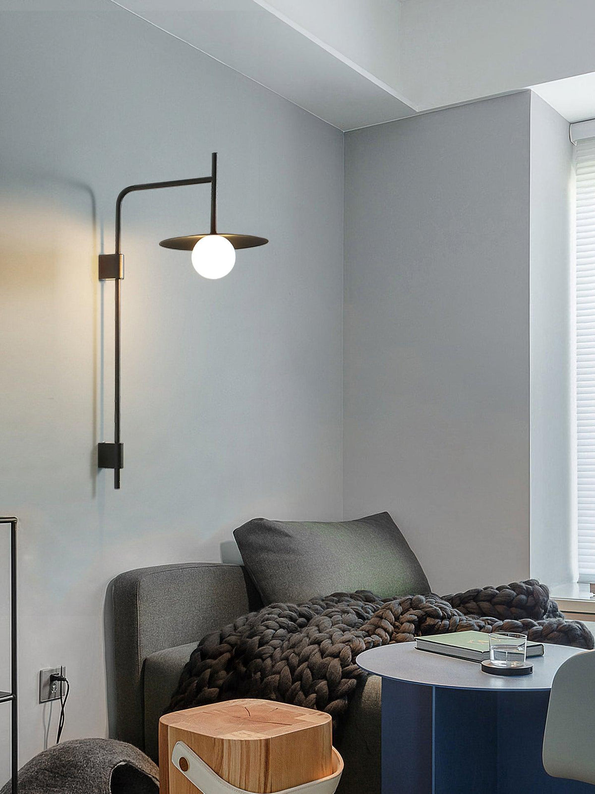 Gea Swing Arm Plug-in Wall Lamp – detail 39