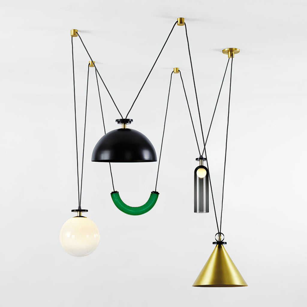 Lampadario geometrico Perilova