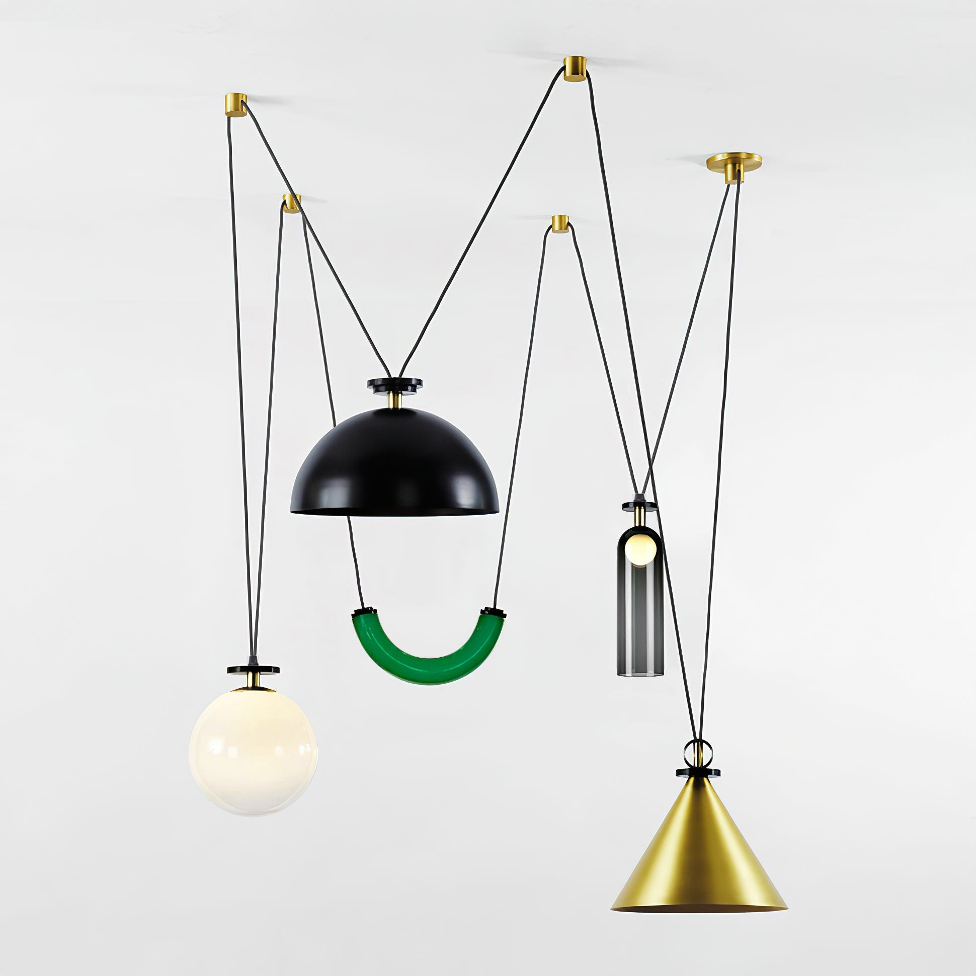 Lampadario geometrico Perilova