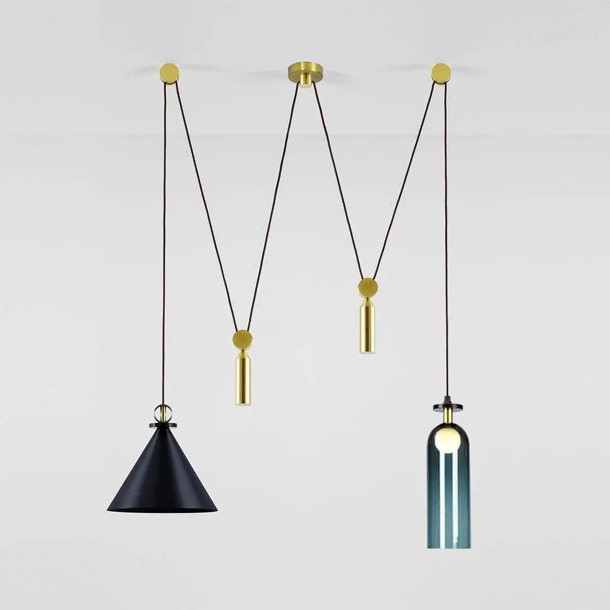 Lampadario geometrico Perilova
