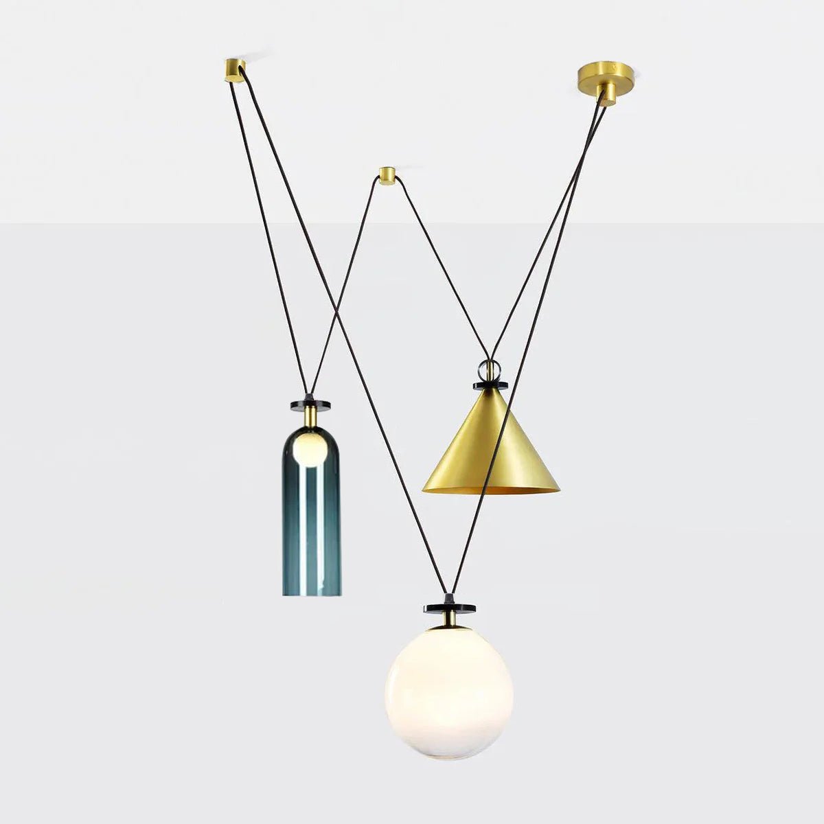Lampadario geometrico Perilova