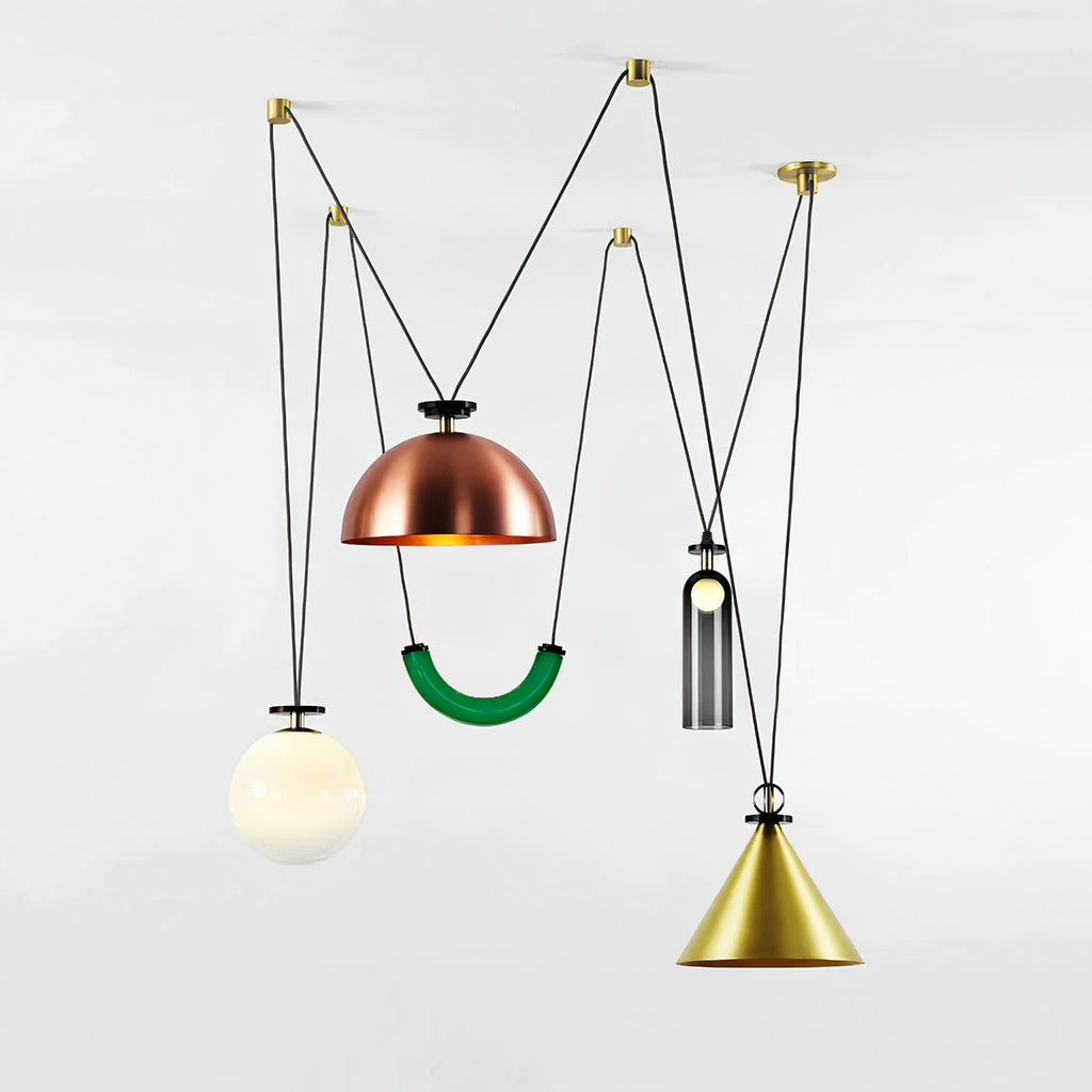 Lampadario geometrico Perilova