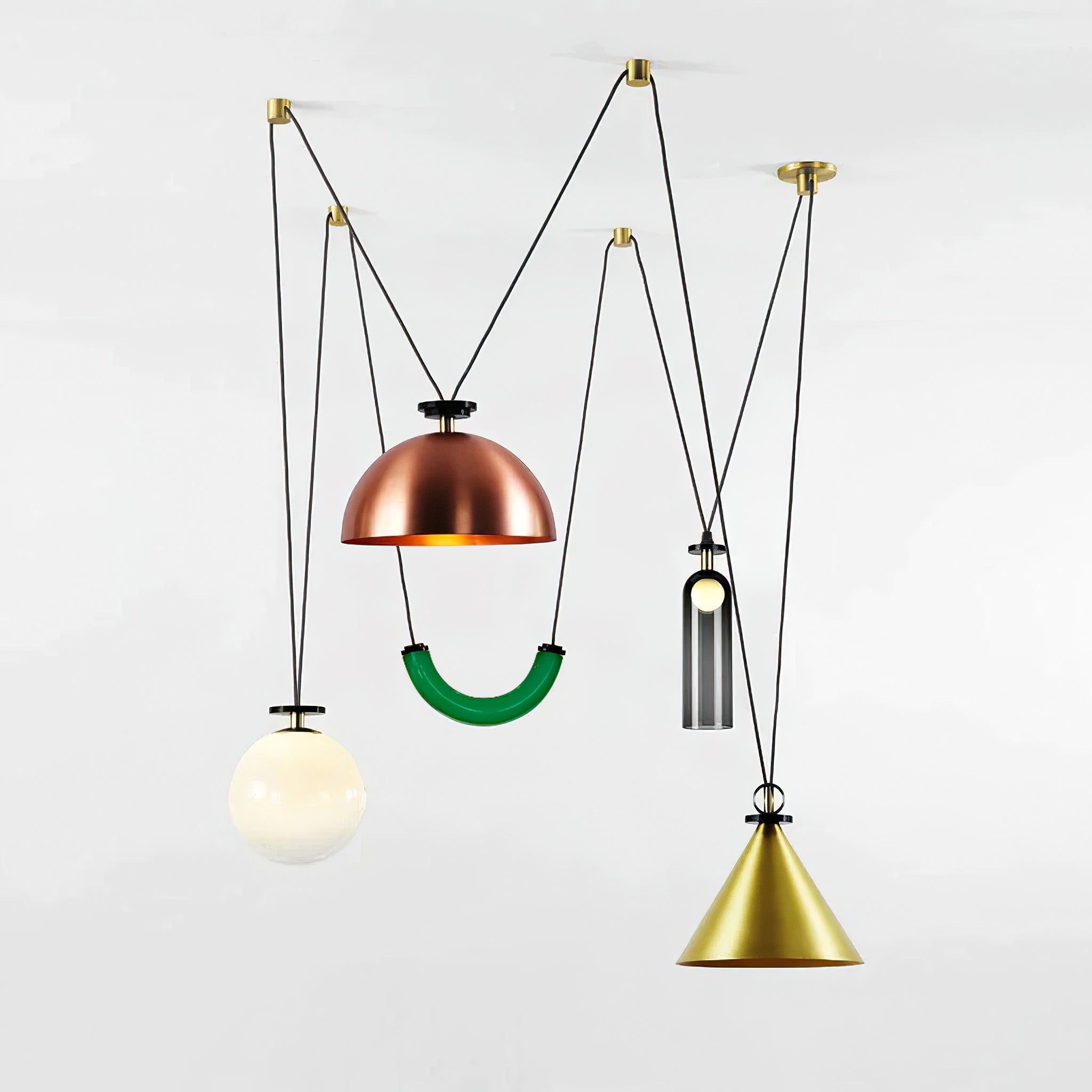 Lampadario geometrico Perilova