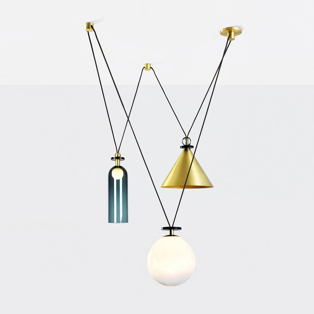 Lampadario geometrico Perilova