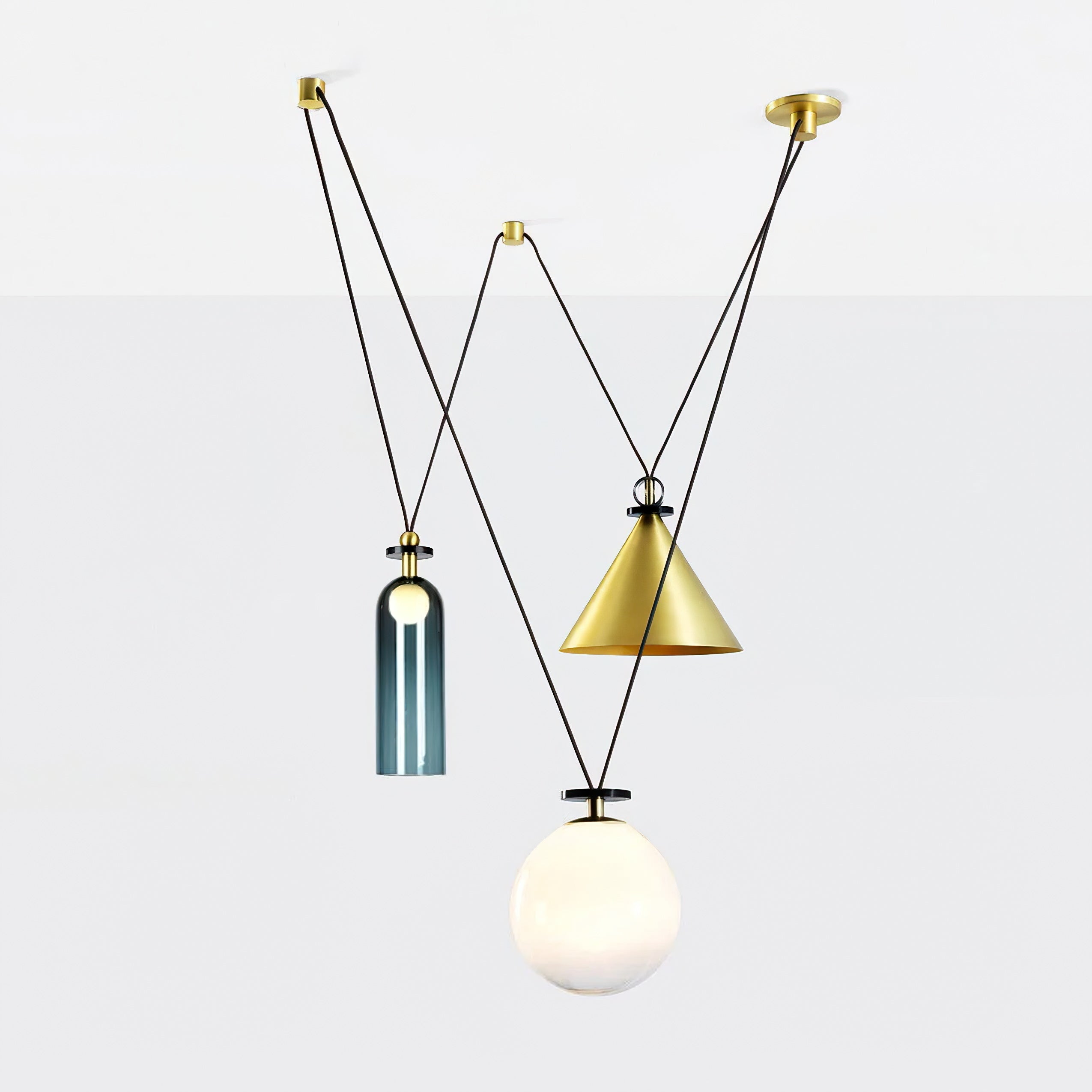 Lampadario geometrico Perilova