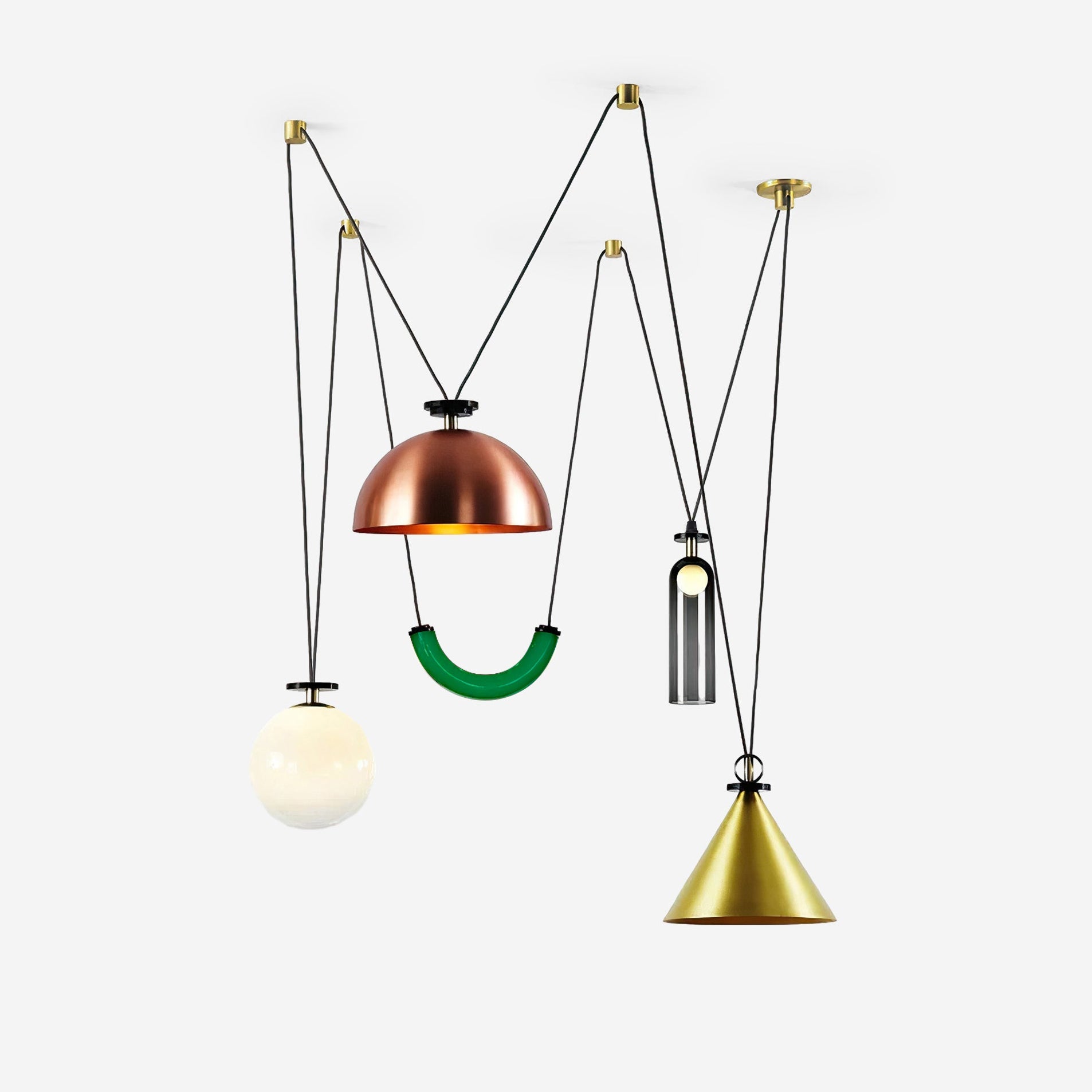 Lampadario geometrico Perilova