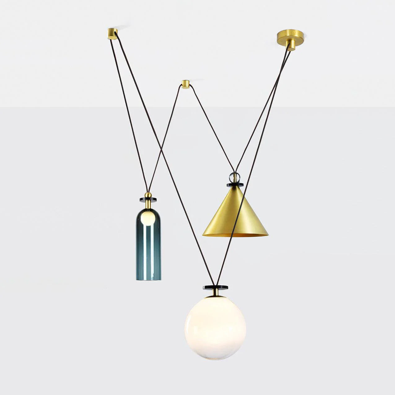 Lampadario geometrico Perilova