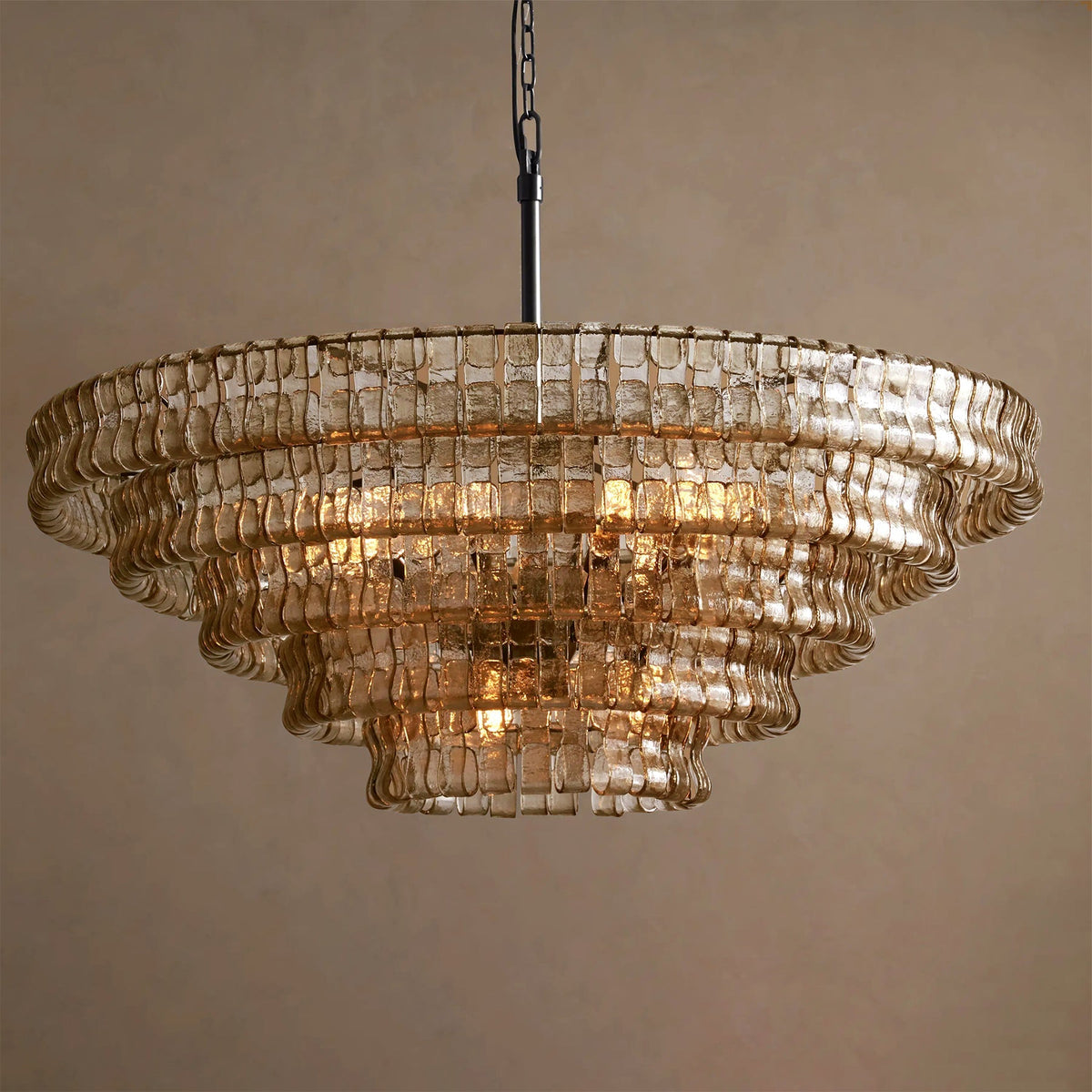 Lampadario rotondo Valarno