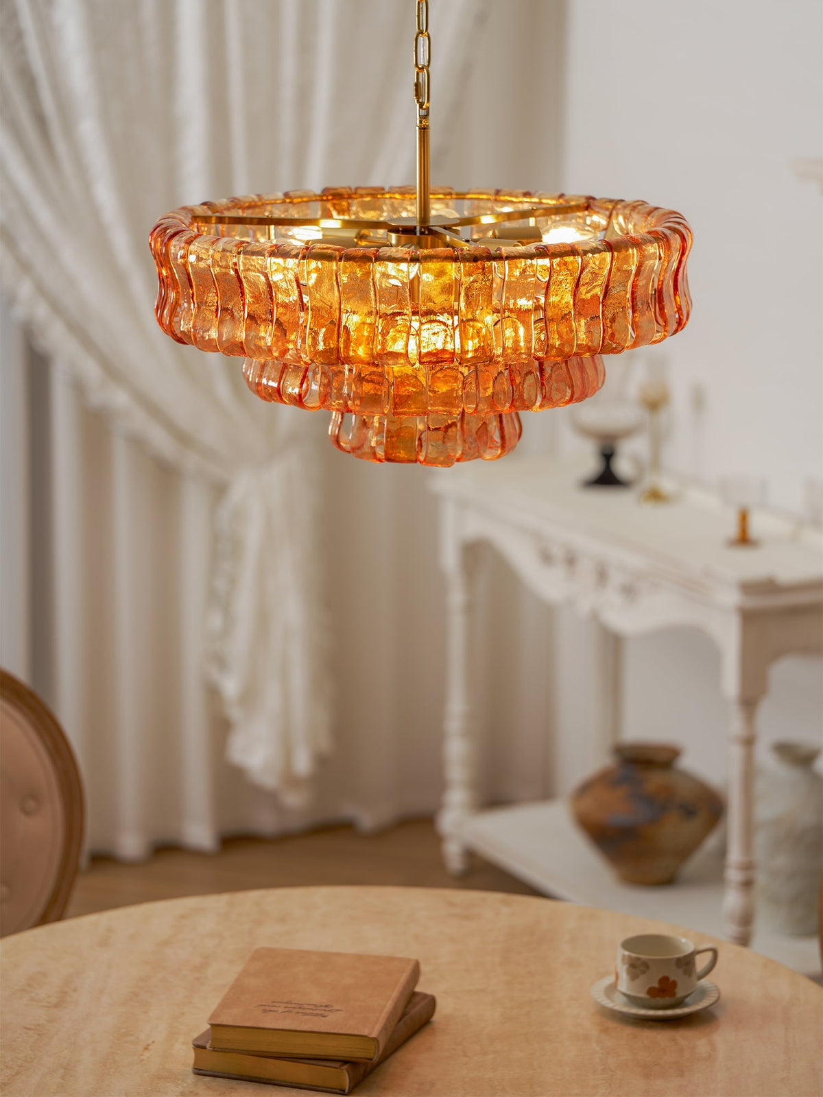 Lampadario rotondo Valarno