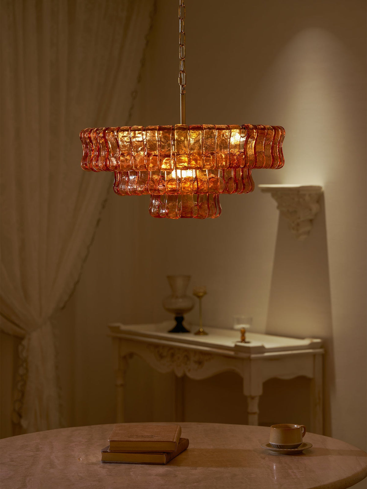 Lampadario rotondo Valarno