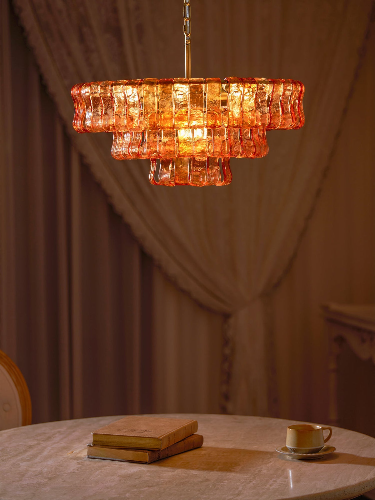 Lampadario rotondo Valarno