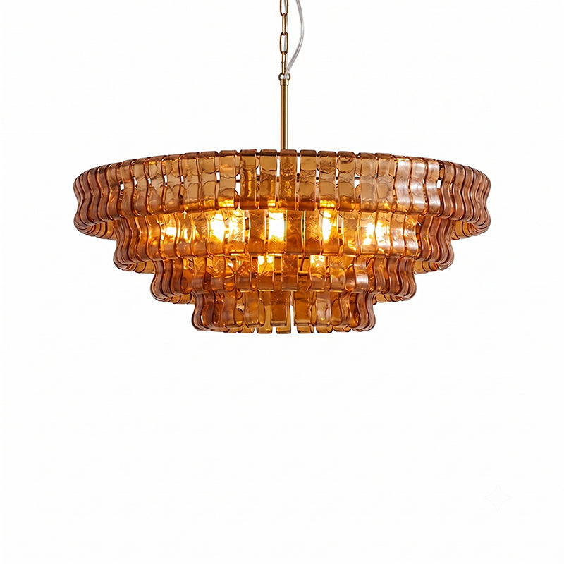 Lampadario rotondo Valarno
