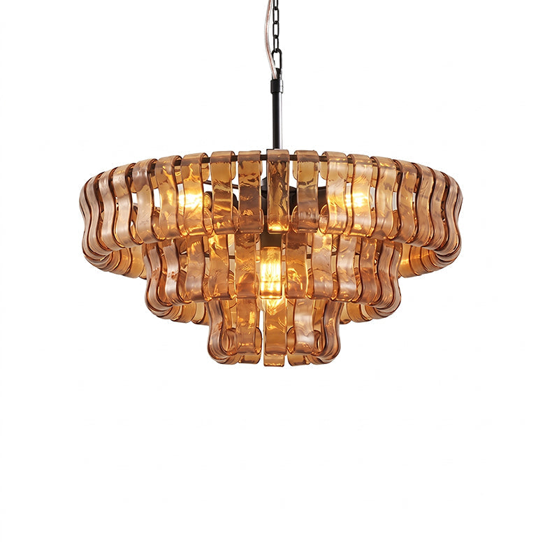 Lampadario rotondo Valarno